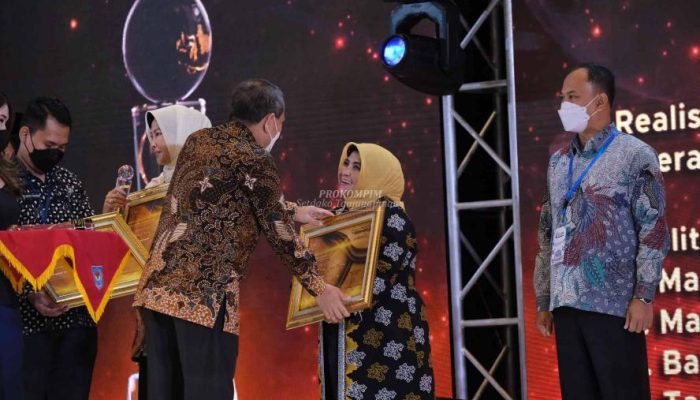 Rahma Terima Penghargaan Mendagri, Realisasi Pendapatan Daerah Tertinggi Ke-5 Se-Indonesia