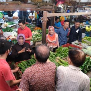 Rahma Tinjau Pasar Baru, Pastikan Pedagang Segera direlokasi Di KM 7