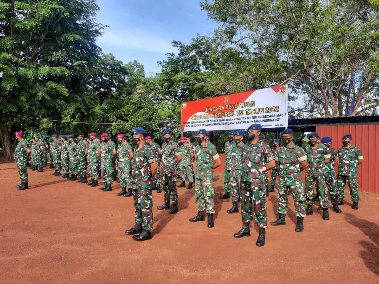 Penutupan Serbuan Teritorial TNI 2022, Danlanud RHF: Wujud Dharma Bakti TNI Dan Tingkatkan Kesejahteraan Masyarakat