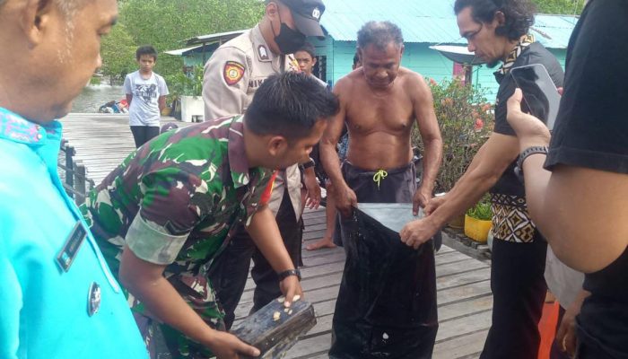 Warga Temukan 36 Paket diduga Narkoba Jenis Cocain Dan Benzodiazepin