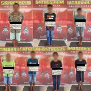 Satpolair Polres Bintan Amankan 7 Terduga Pelaku Pengiriman PMI Ilegal Ke Malaysia