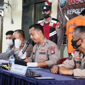 Polres Bintan Dan Polsek Jajaran Amankan 4 Pelaku Curanmor Dengan 10 TKP