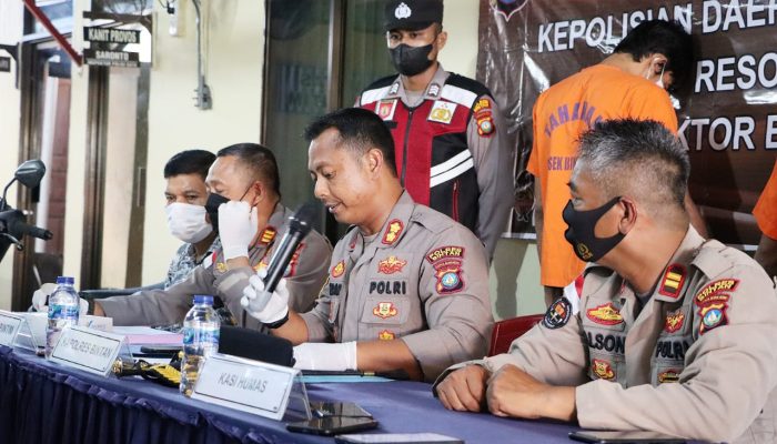 Polres Bintan Dan Polsek Jajaran Amankan 4 Pelaku Curanmor Dengan 10 TKP
