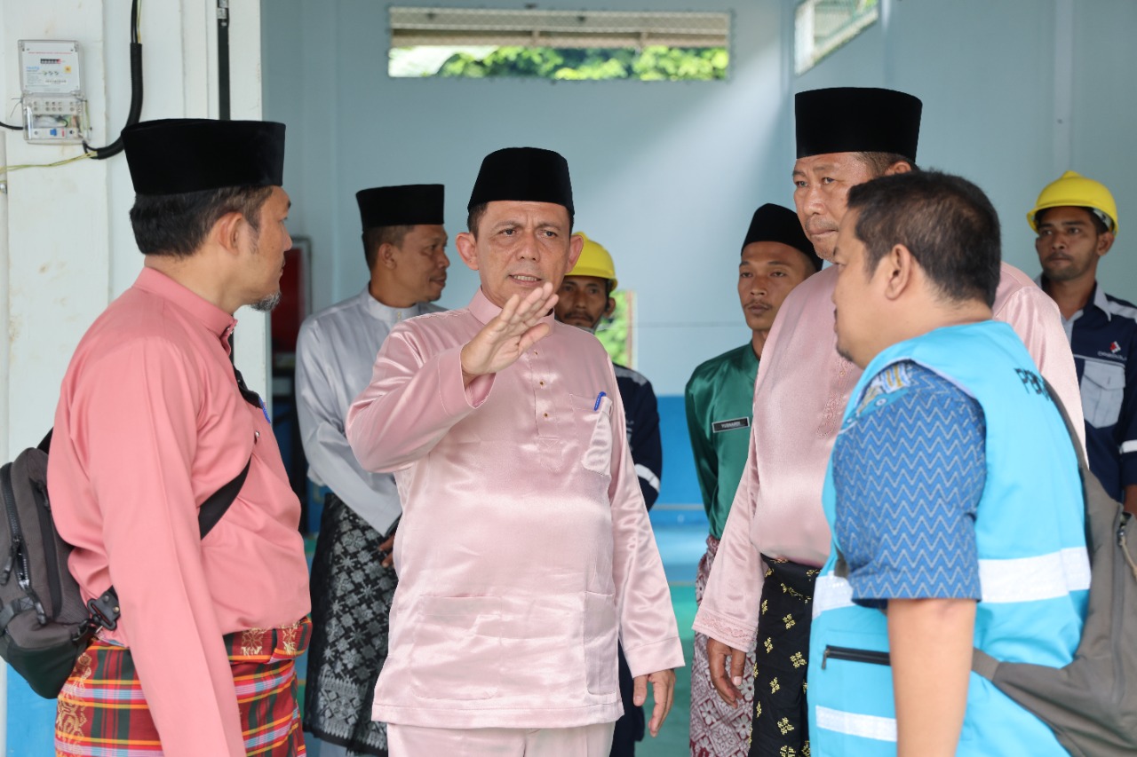 Hidupkan Sekring Listrik di Desa Bayat, Bukti Gubernur Ansar Untuk ‘Kepri Terang’