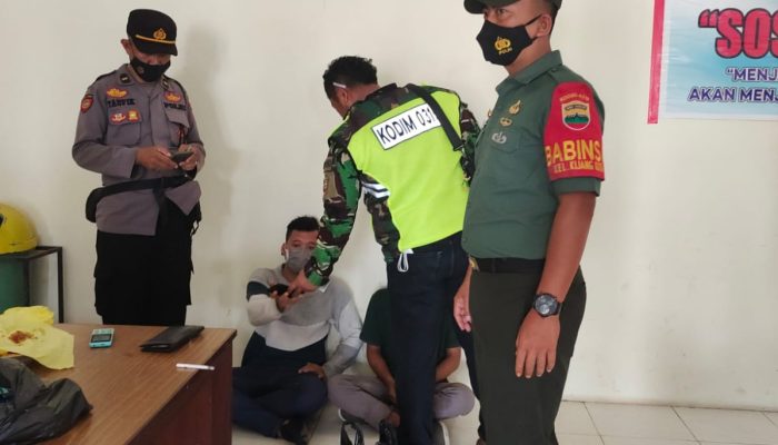 2 Pria Terduga Kurir Narkoba Diringkus Di Pelabuhan Sribayintan Kijang