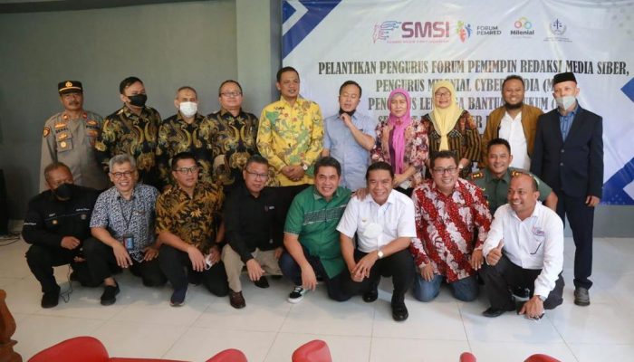 Pelantikan Lembaga Otonom SMSI: Perkembangan Digitalisasi Jadi Peta Jalan Pembangunan