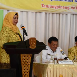 Hj. Dewi Ansar Buka Musprov APSI Kepri Ke-4