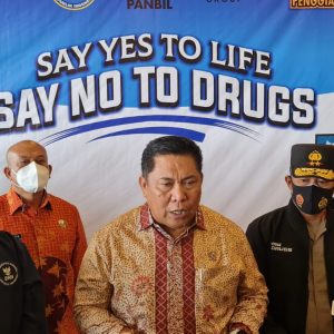 Gubernur Ansar Launching Kawasan Panbil  Bersih Narkoba Pertama di Indonesia