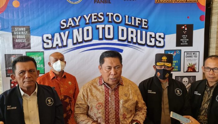 Gubernur Ansar Launching Kawasan Panbil  Bersih Narkoba Pertama di Indonesia