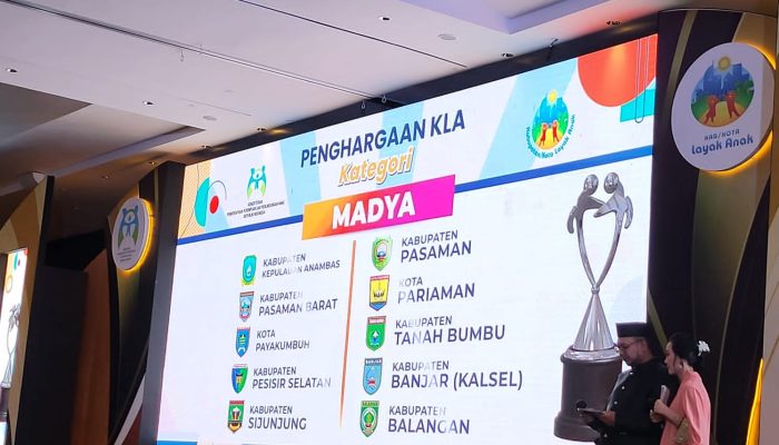 Provinsi Kepri Raih Penghargaan Provinsi Layak Anak Dua Tahun Berturut-turut