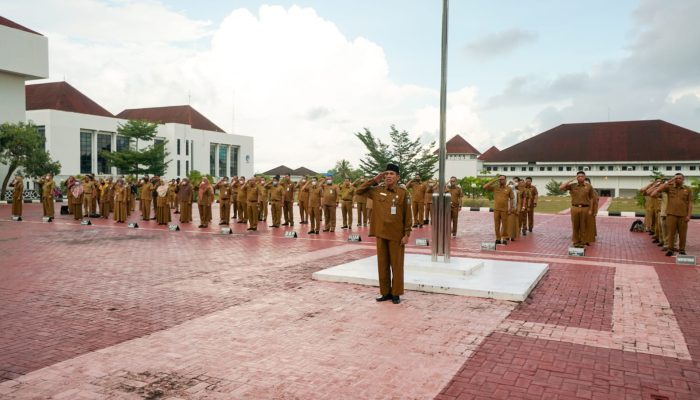 Apel Pagi, Sekdaprov Himbau ASN Jadi Contoh Masyarakat