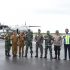 Danlanud RHF Test Landing Pesawat CN-295 TNI AU di Bandara Dabo Lingga