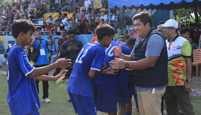 Popda Kepri VIII, Atlet Sepak Bola Bintan Unggul 1:0 Dari Karimun