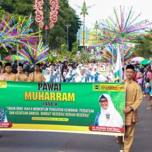 Masyarakat Tumpah Ruah Saksikan Pawai Muharam 1444 Hijriah