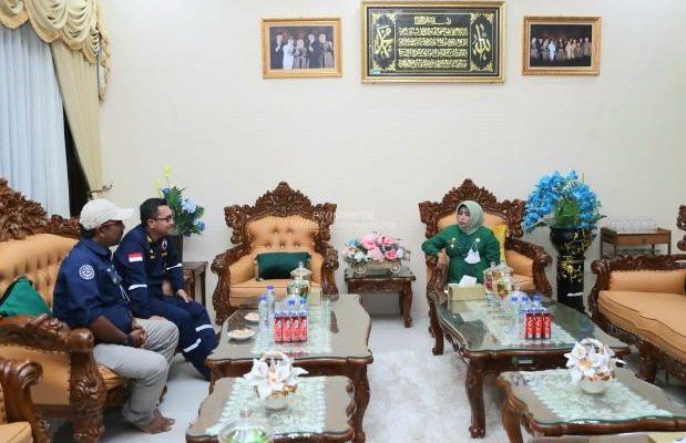 Wako Terima Kunjungan Distrik Navigasi Kelas 1 Tanjungpinang
