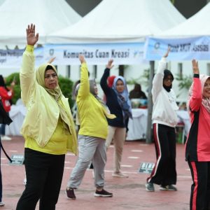 TP-PKK Kepri dan ASN Pemprov Kepri wujudkan GERMAS Melalui Senam