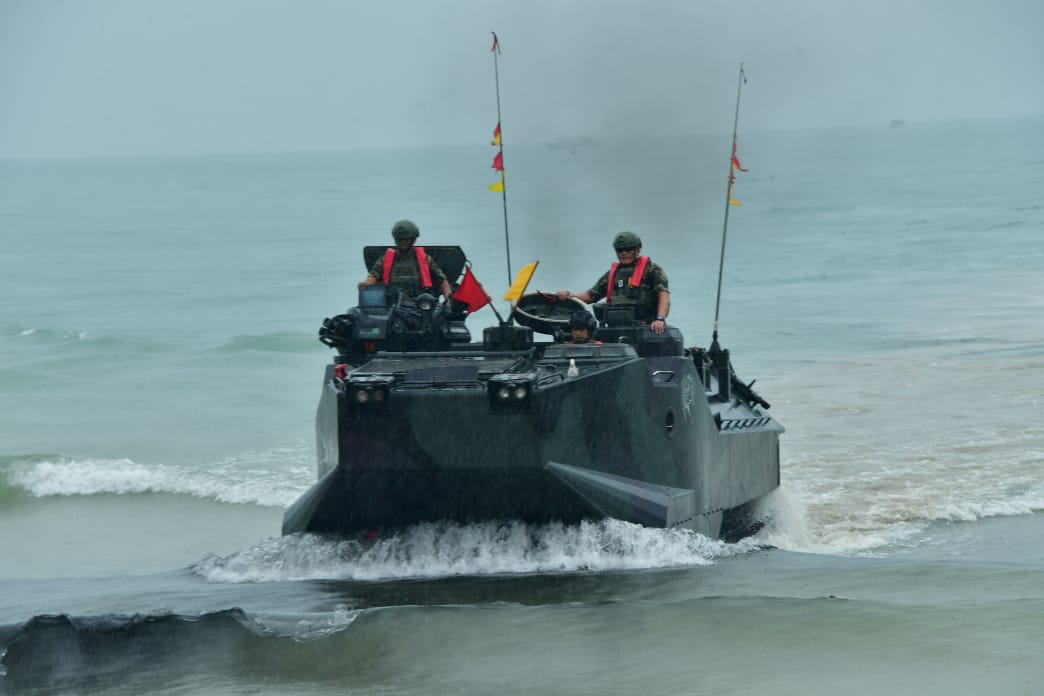 Kasal Pimpin Langsung Pasukan Laut Dalam Latgabma Super Garuda Shield 2022