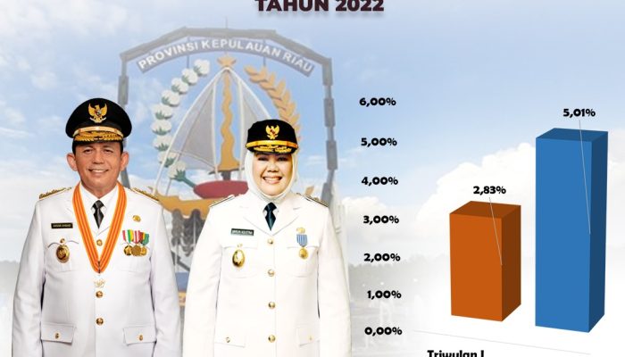 Ekonomi Kepri Triwulan II 2022 Tumbuh 5,01 Persen (YoY) di Tengah Tekanan Inflasi