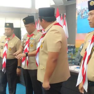 Dandim 0315/Tanjungpinang Ikut Lepas Kontingen Jambore Nasional XI Tahun 2022