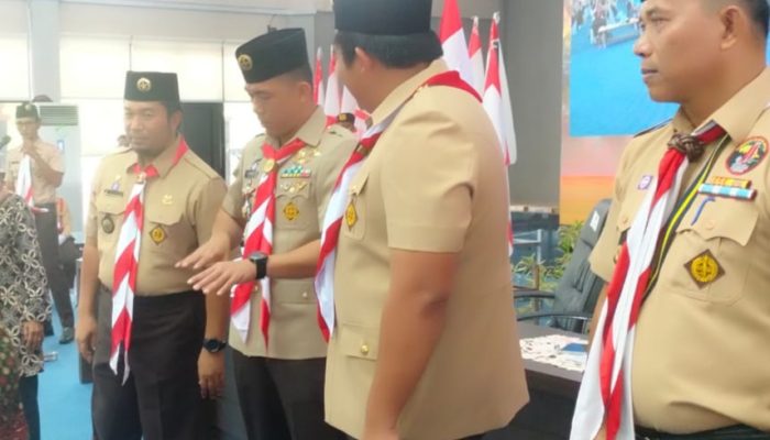 Dandim 0315/Tanjungpinang Ikut Lepas Kontingen Jambore Nasional XI Tahun 2022