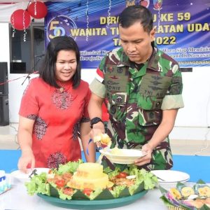 Wara Lanud RHF Gelar Syukuran Peringati HUT Ke-59 Wara