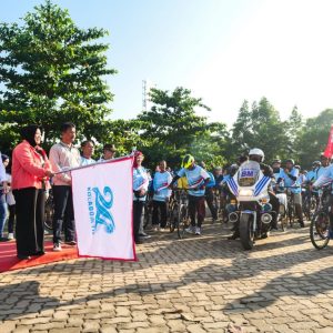 Marlin Lepas Fun Bike di RS Awal Bros