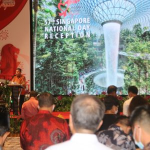 Hari Kebangsaan Singapura ke-57 di Batam, Gubernur Ansar Tegaskan Komitmen Perkuat Kerjasama