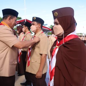 Irup Hari Pramuka, Gubernur Kepri Gelorakan Mengabdi Tanpa Batas Guna Tangguhkan Bangsa
