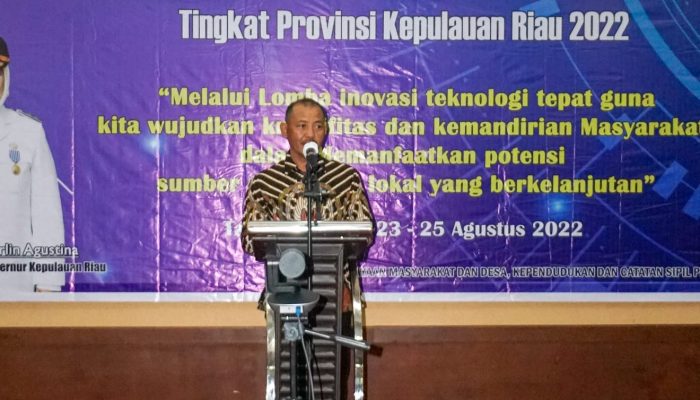 18 Produk Inovasi TTG Tingkat Kepri Dilombakan