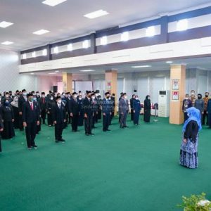 110 ASN Pemko Tanjungpinang Terima Penghargaan Satyalencana Karya Satya