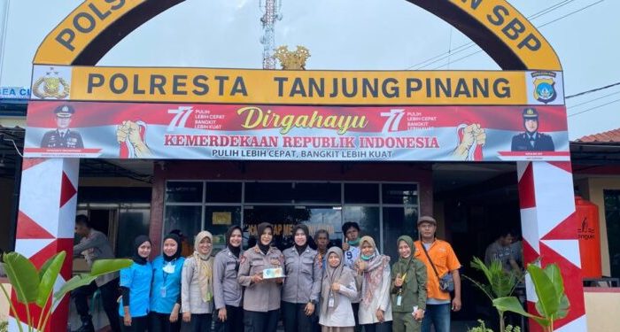 HUT Polwan ke-74, Polwan dan Polsek Pelabuhan SBP Silaturahmi Bersama Masyarakat
