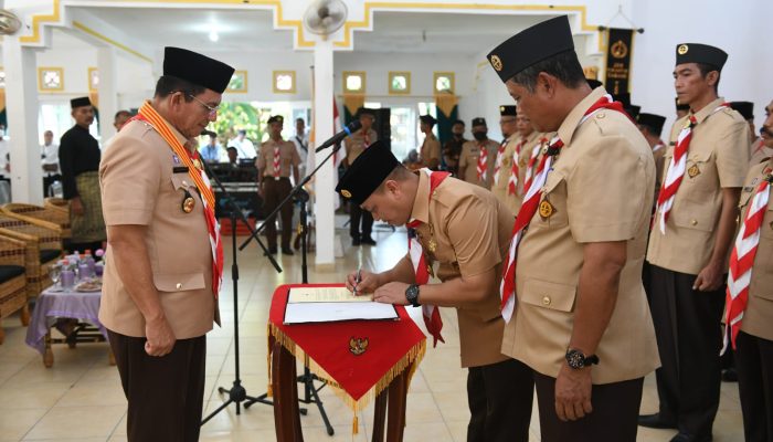 Gubernur Ansar Lantik Mabicab, Kwarcab Pramuka Dan ICMI Orda Lingga 