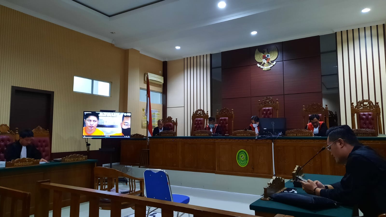 Rugikan Negara Rp211 Juta, Kades Dan Sekdes Matak Natuna Divonis 1 Tahun Penjara