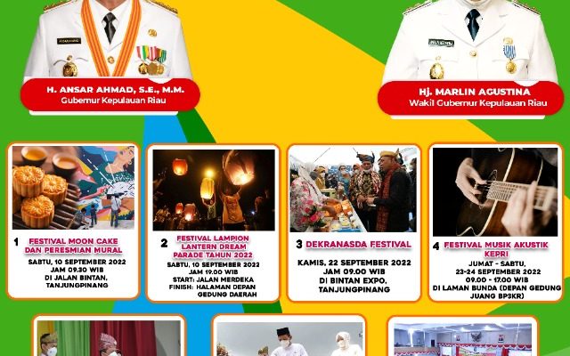 20 Tahun Provinsi Kepri, Disemarakkan Berbagai Kegiatan