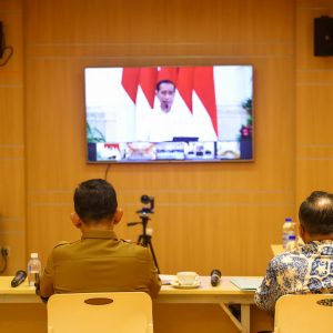 Gubernur Ansar Ikuti Rapat Pengendalian Inflasi Dipimpin Presiden RI