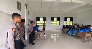 Polres Anambas Sosialisasi Rekrutmen Penerimaan Bintara dan Tamtama Di SMKN 4