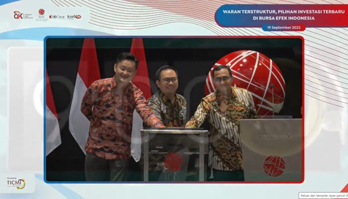 PT BEI Didukung OJK, KPEI Dan KSEI Luncurkan Waran Terstruktur