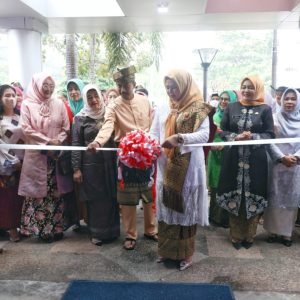 Promosi Produk UMKM Kepri, Dispar Kepri Launching Aplikasi GEMA EKRAF di Festival Dekranasda