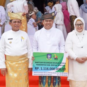 HUT Ke-20 Provinsi Kepri, Desa Kampung Hilir Terpilih Desa Terbaik Se-Kepri