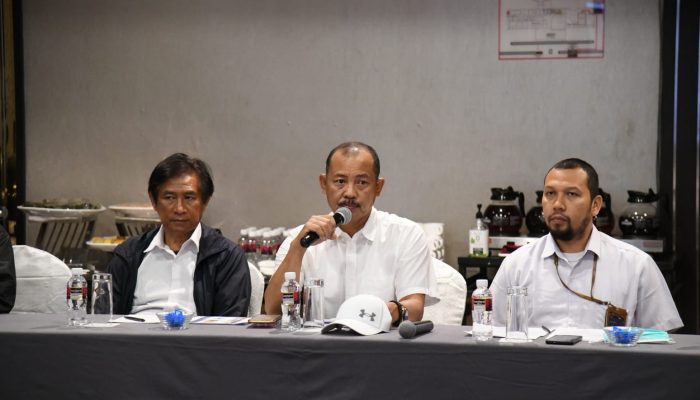 Sekda Adi Hadiri Rapat Forum Penataan Ruang Bersama PT Timah