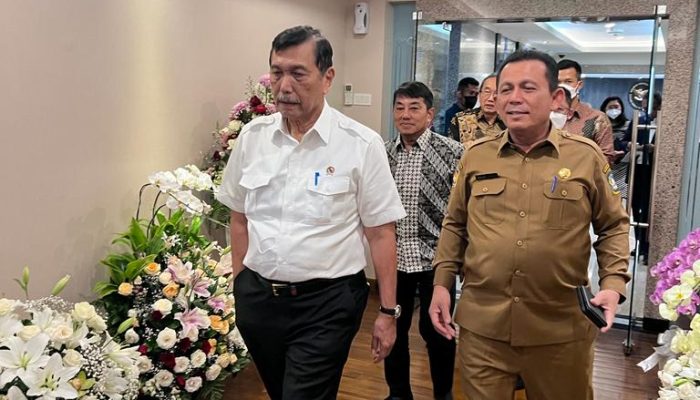 Gubernur Ansar Temui Luhut Binsar Bahas Penambahan Investasi KEK Galang Batang