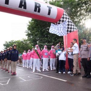 157 Peserta Ikuti Gerak Jalan 8 Kilometer