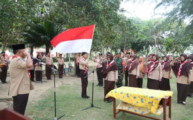 Pengurus Mabiran dan Kwarran Pramuka Tanjungpinang Kota Resmi Dilantik Wawako