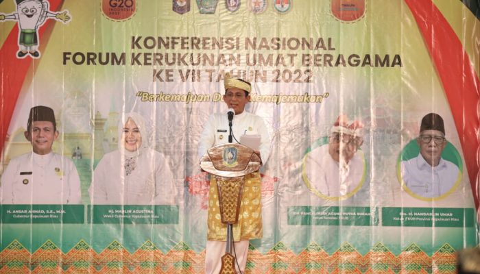 Konferensi Nasional FKUB 2022 di Kepri, Berdampak Pada Perputaran Roda Perekonomian