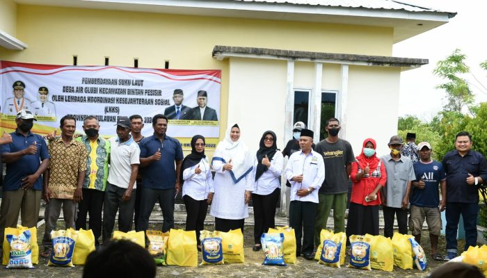 LKKS Kepri Bersama Dinsos Kepri Berdayakan dan Berikan Pembinaan Suku Laut