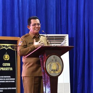 Gubernur Ansar Hadiri Pengantar Tugas Wakapolda Kepri