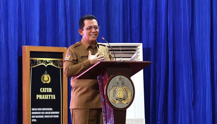 Gubernur Ansar Hadiri Pengantar Tugas Wakapolda Kepri