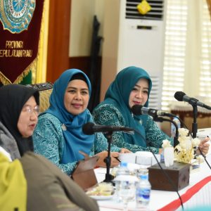 Tajamkan Progres, Dewi Ansar Pimpin Rakor TPPS