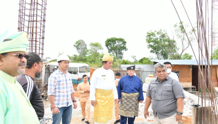 Gubernur Ansar Tinjau Pembangunan BLK Karimun, Digesa Selesai Akhir Tahun