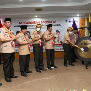Gubernur Ansar Buka Musda IV Gerakan Pramuka Kwarda Kepri 2022